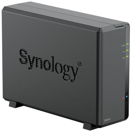Synology DiskStation DS124 Desktop Realtek RTD1619B 1 GB DDR4 NAS/Storage Server Synology NAS & Storage Servers Synology