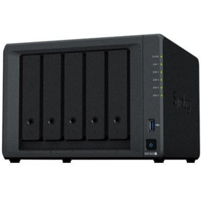Synology DiskStation DS1522+ NAS Tower AMD Embedded R-Series SoC R1600 8 GB DDR4 40 TB HDD DiskStation Manager Synology NAS & Storage Servers Synology