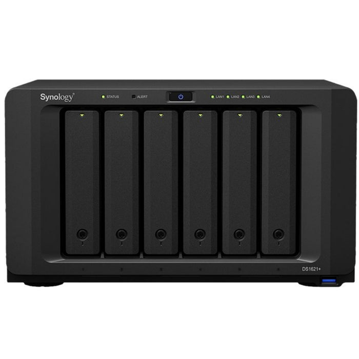Synology DiskStation DS1621+ NAS Desktop Ryzen Embedded V1500B 4 GB DDR4 12 TB HDD DiskStation Manager Synology NAS & Storage Servers Synology
