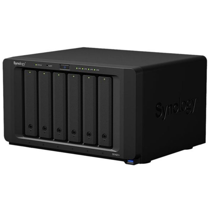 Synology DiskStation DS1621+ NAS Desktop Ryzen Embedded V1500B 4 GB DDR4 12 TB HDD DiskStation Manager Synology NAS & Storage Servers Synology