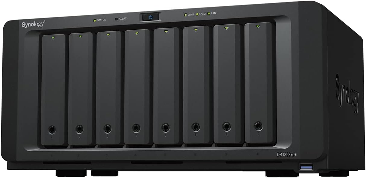 Synology DiskStation DS1823XS+ Ryzen Embedded V1780B 8 GB DDR4 NAS/Storage Server Synology NAS & Storage Servers Synology
