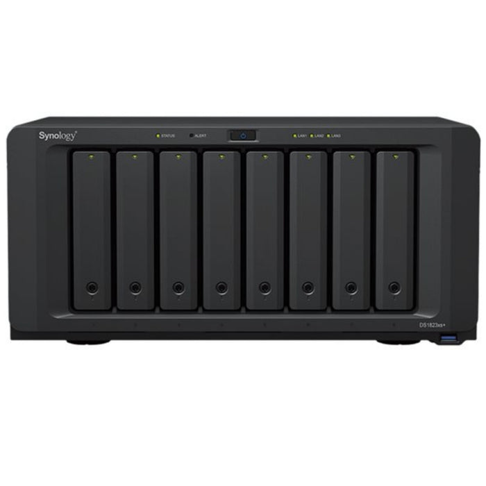 Synology DiskStation DS1823xs+ NAS Tower Ryzen Embedded V1780B 8 GB DDR4 96 TB HDD DiskStation Manager Synology NAS & Storage Servers Synology