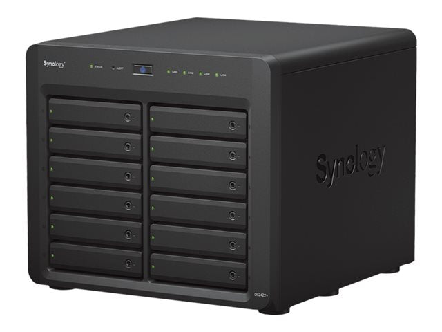 Synology DiskStation DS2422+ NAS Desktop Ryzen Embedded V1500B 4GB DDR4 48TB HDD DiskStation Manager Synology NAS & Storage Servers Synology