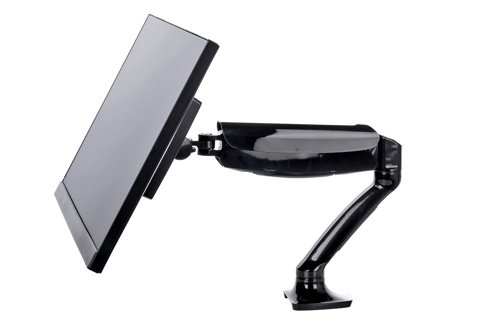 iiyama 10" - 27" Sit-Stand LCD Arm Desk Mount | DS3001C-B1 Monitor Arm Desk Mount iiyama
