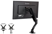 iiyama 10" - 27" Sit-Stand LCD Arm Desk Mount | DS3001C-B1 Monitor Arm Desk Mount iiyama