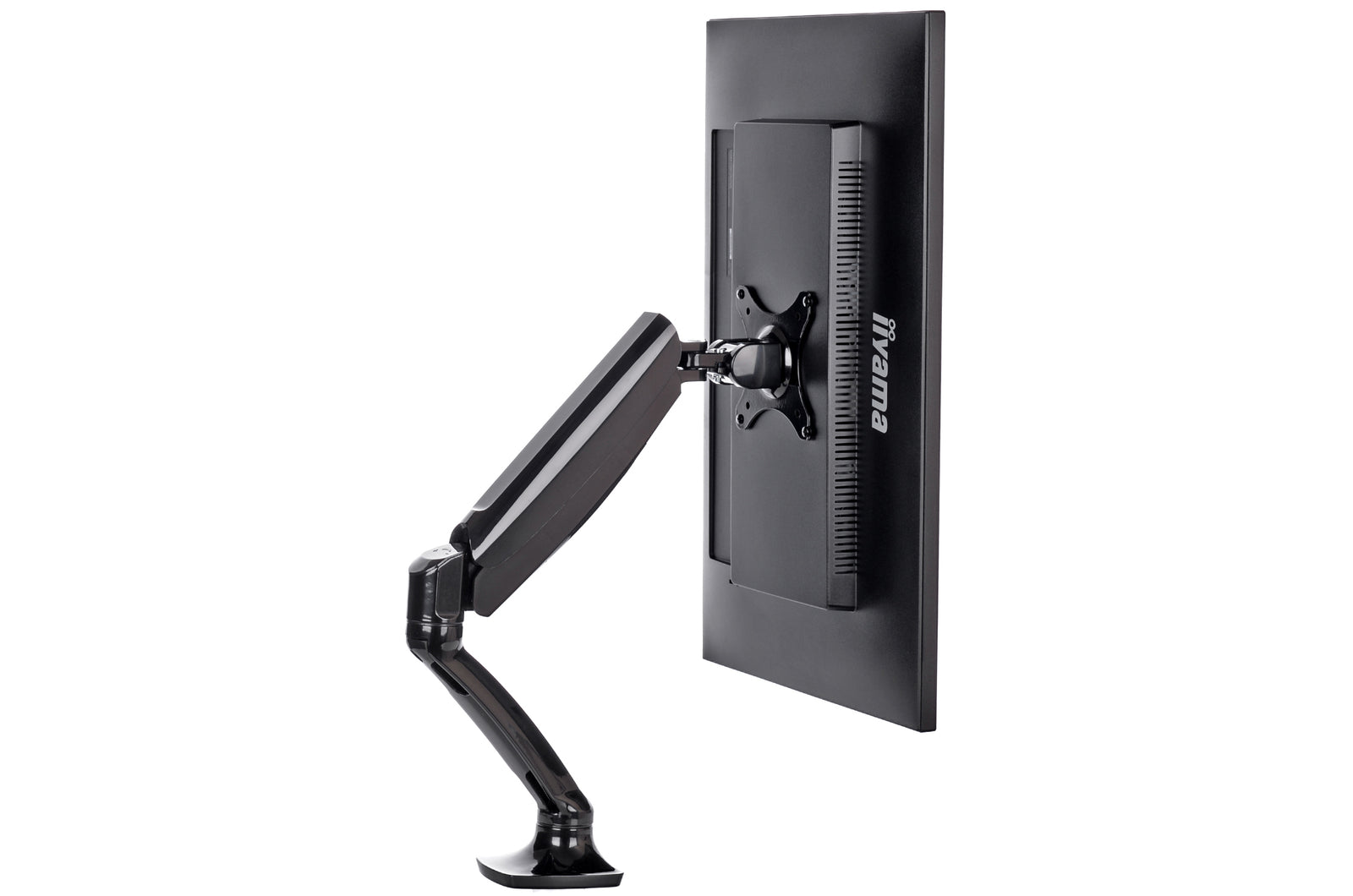 iiyama 10" - 27" Sit-Stand LCD Arm Desk Mount | DS3001C-B1 Monitor Arm Desk Mount iiyama