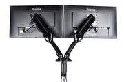 iiyama 10" - 27" Sleek And Stylish Dual Gas Spring Arm | DS3002C-B1 Monitor Arm Desk Mount iiyama