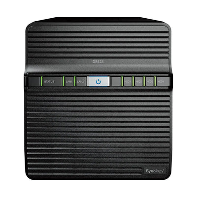 Synology DiskStation DS423 NAS/Storage Server Ethernet LAN Black RTD1619B USB Hubs & Docking Station Synology