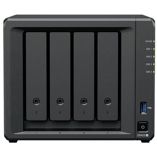 Synology DiskStation DS425+ Intel® Celeron® J4125 2 GB DDR4 NAS/Storage Server Synology NAS & Storage Servers Synology