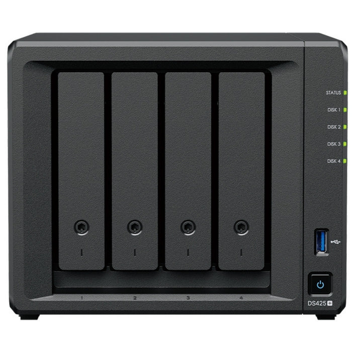 Synology DiskStation DS425+ Intel® Celeron® J4125 2 GB DDR4 NAS/Storage Server Synology NAS & Storage Servers Synology