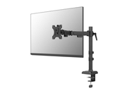 Neomounts NERO DS60-600BL1 Single Monitor Arm For 10"-32" Screens | Quick-Fix - 180°-Stop Monitor Arm Desk Mount NeoMounts