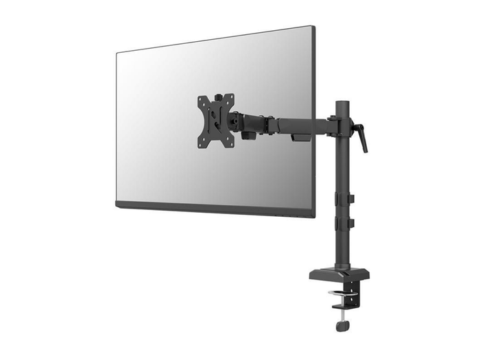 Neomounts NERO DS60-600BL1 Single Monitor Arm For 10"-32" Screens | Quick-Fix - 180°-Stop Monitor Arm Desk Mount NeoMounts