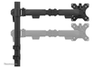 Neomounts NERO DS60-600BL1 Single Monitor Arm For 10"-32" Screens | Quick-Fix - 180°-Stop Monitor Mounts & Stands NeoMounts