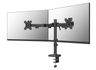 Neomounts NERO DS60-600BL2 Dual Monitor Arm For 10"-32" Screens | Quick-Fix - 180°-Stop