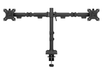Neomounts NERO DS60-600BL2 Dual Monitor Arm For 10"-32" Screens | Quick-Fix - 180°-Stop Monitor Arm Desk Mount NeoMounts