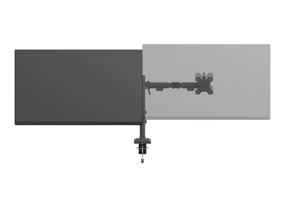 Neomounts NERO DS60-600BL2 Dual Monitor Arm For 10"-32" Screens | Quick-Fix - 180°-Stop Monitor Arm Desk Mount NeoMounts