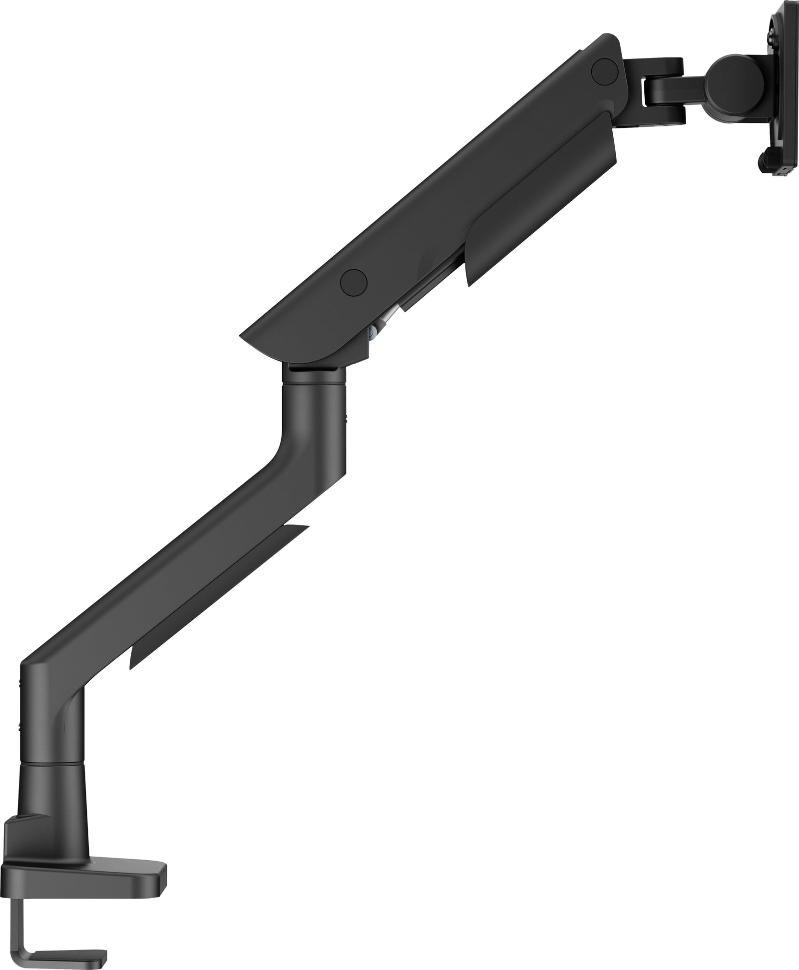 iiyama DS6001C-B1 Space-Saving Ergonomic Monitor Mount up to 49" Screens Monitor Arm Desk Mount iiyama