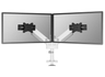 Neomounts NEXT One SL DS65S-950WH2 Dual Monitor Arm For 24"-34" Screens | Gas Spring