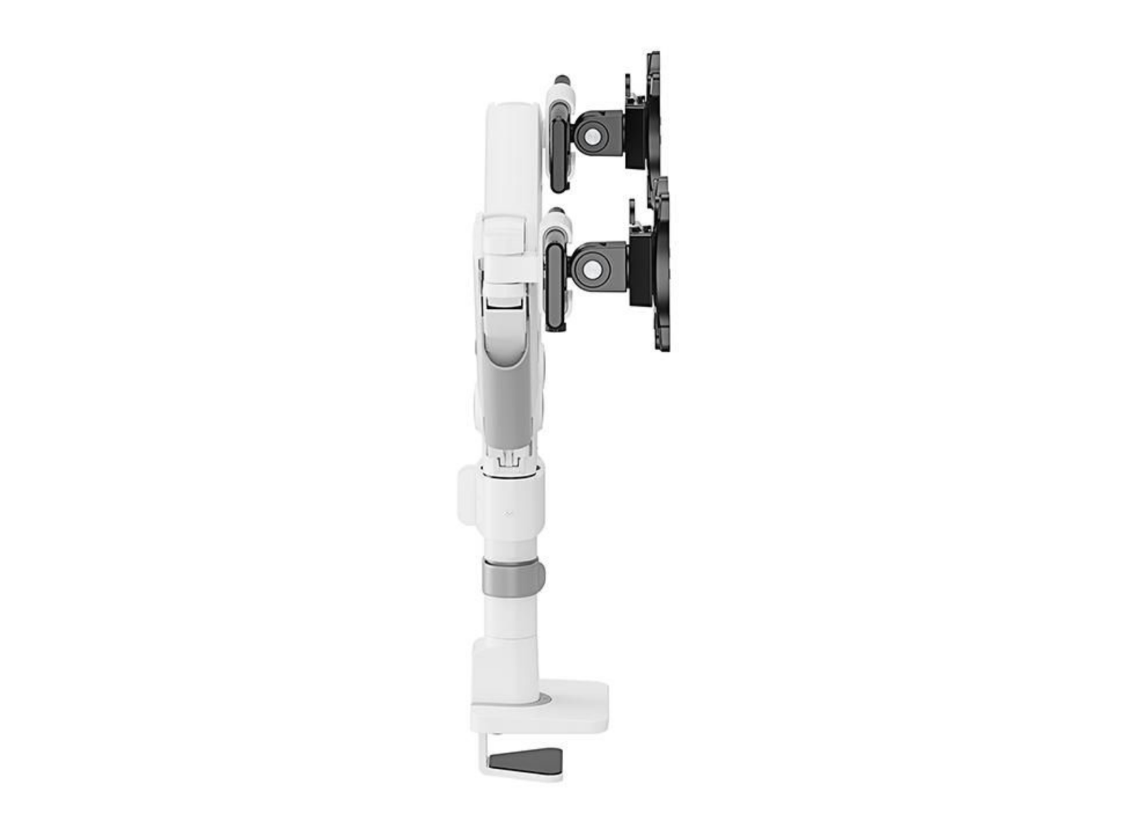 Neomounts NEXT One SL DS65S-950WH2 Dual Monitor Arm For 24"-34" Screens | Gas Spring Monitor Arm Desk Mount NeoMounts