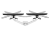 Neomounts NEXT One SL DS65S-950WH2 Dual Monitor Arm For 24"-34" Screens | Gas Spring Monitor Arm Desk Mount NeoMounts