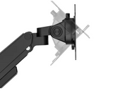 Neomounts DS70-250BL2 Dual Desk Monitor Arm For 17"-32" Monitors - Black Monitor Arm Desk Mount NeoMounts