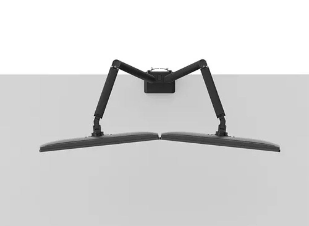 Neomounts DS70-250BL2 Dual Desk Monitor Arm For 17"-32" Monitors - Black Monitor Arm Desk Mount NeoMounts