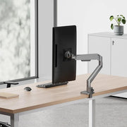Neomounts 17" - 35" NEXT Slim Desk Mount Single Display | DS70-250SL1 Monitor Arm Desk Mount NeoMounts
