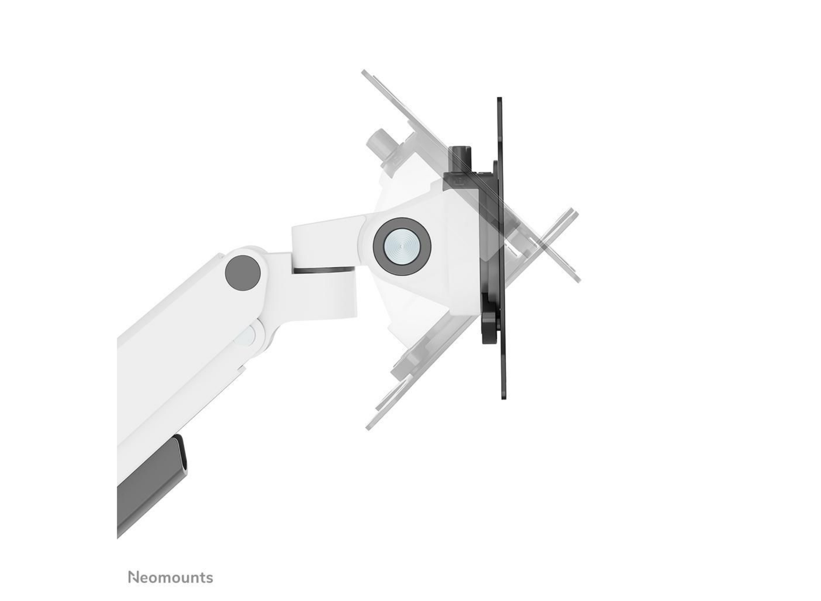 Neomounts NEXT Slim DS70-250WH1 Single Monitor Arm For 17"-35" Screens Monitor Arm Desk Mount NeoMounts
