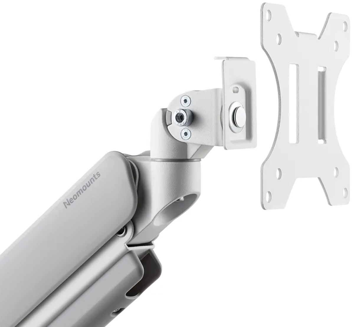 NeoMounts 17" - 42" Monitor Arm Desk Mount | DS70-450WH1 Monitor Arm Desk Mount NeoMounts