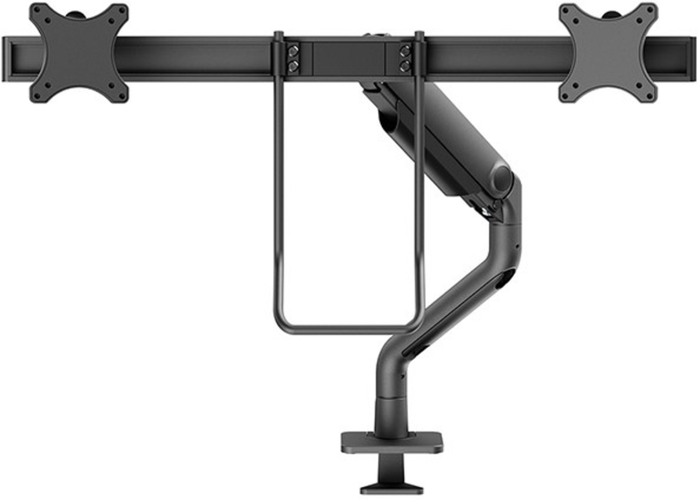 NeoMounts 17"-27" Dual Monitor Arm Desk Mount | DS75S-950BL2 Monitor Arm Desk Mount NeoMounts