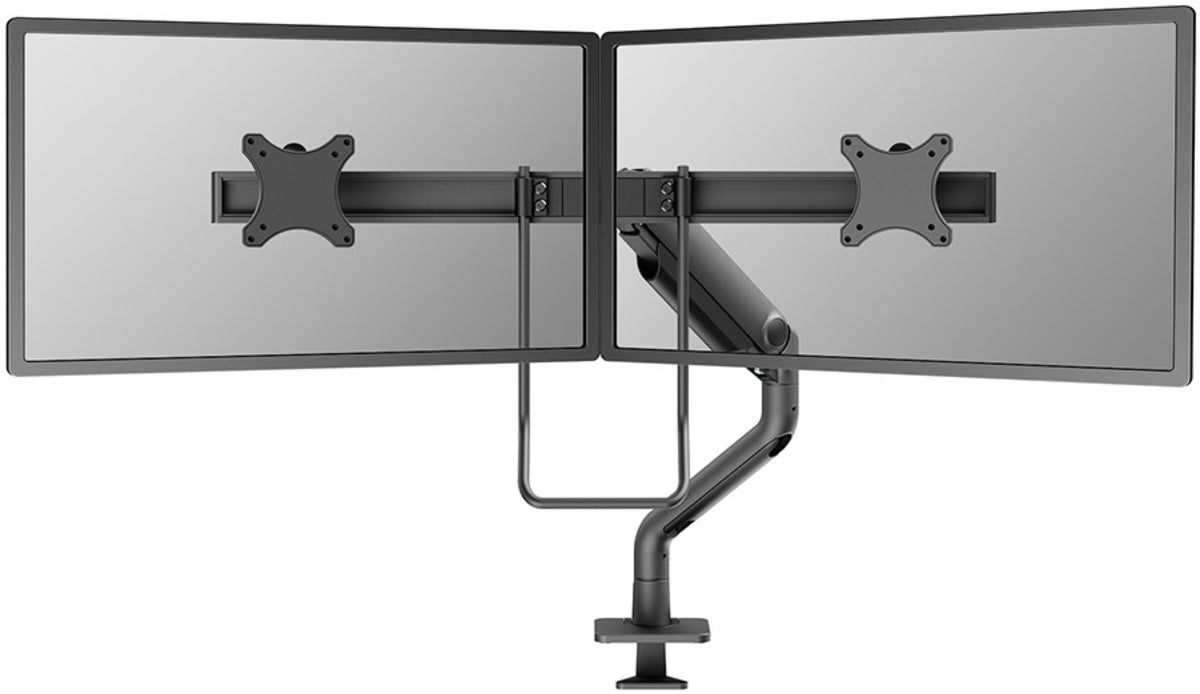 NeoMounts 17"-27" Dual Monitor Arm Desk Mount | DS75S-950BL2