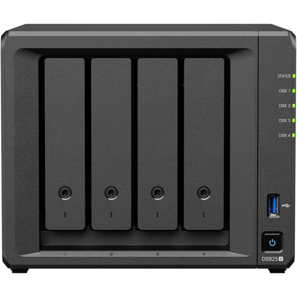 Synology DiskStation DS925+ NAS/storage Server Ryzen Embedded V1500B 4 GB DDR4 NAS & Storage Server Synology