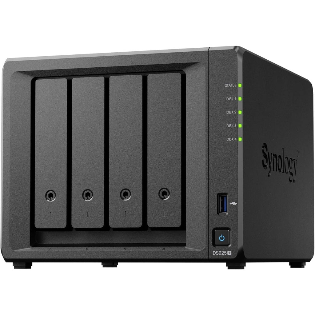 Synology DiskStation DS925+ NAS/storage Server Ryzen Embedded V1500B 4 GB DDR4 NAS & Storage Server Synology