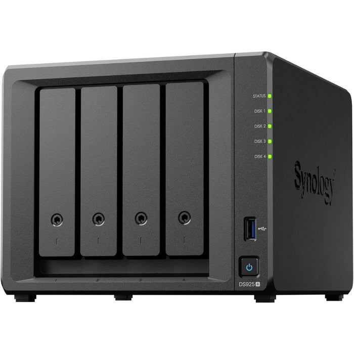 Synology DiskStation DS925+ NAS/storage Server Ryzen Embedded V1500B 4 GB DDR4 NAS & Storage Server Synology