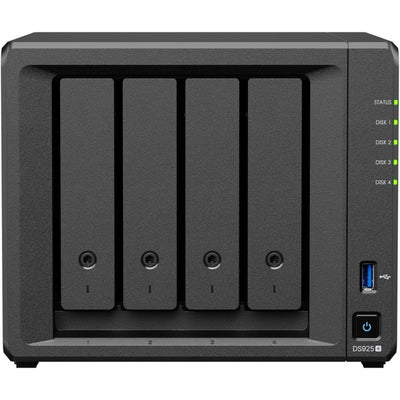 Synology DiskStation DS925+ NAS/storage Server Ryzen Embedded V1500B 4 GB DDR4 Synology NAS & Storage Servers Synology