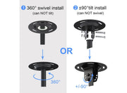 Moove 26" - 55" Digital Signage TV Ceiling Bracket | DSC400 Ceiling Mount Bracket Moove AVMounts