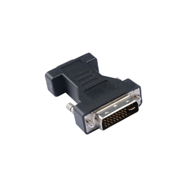 V7 DVI-I Male to VGA Female Adapter 1080P FHD Black - V7E2DVIIMVGAF-ADPTR