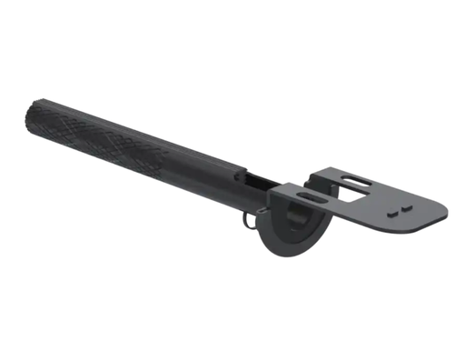 SpacePole Payment Paddle 2 - 250mm Handle w/Knurling | DTS101-02 POS System Accessories SpacePole