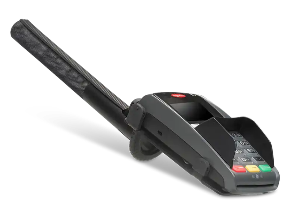 SpacePole Payment Paddle 2 - 250mm Handle w/Knurling | DTS101-02 POS System Accessories SpacePole