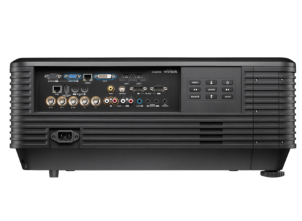 Vivitek DU7295Z-BK Mid to Large Meeting Room Laser Projector with Excellent ROI - 9000 Lumens Projector Vivitek
