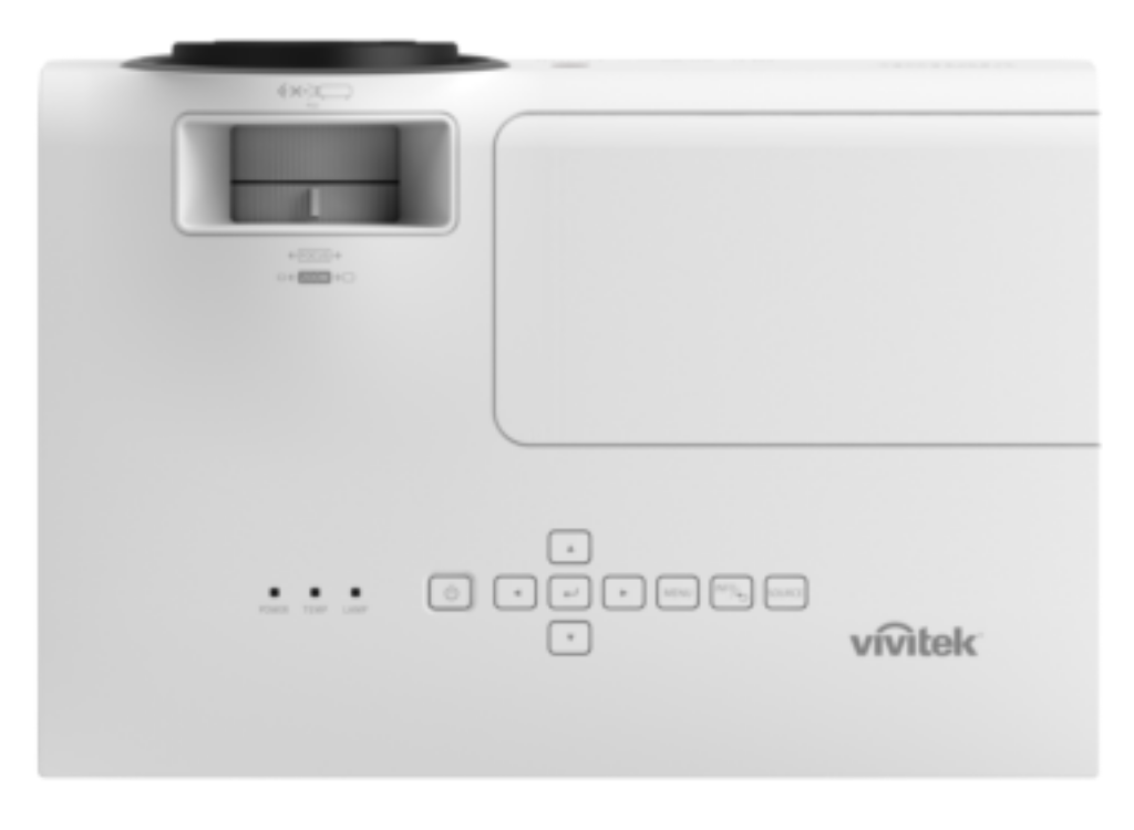 Vivitek DU857 WUXGA Compact Portable High Brightness Projector - 5000 Lumens Projector Vivitek