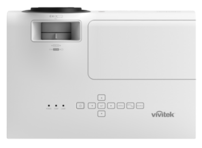 Vivitek DU857 WUXGA Compact Portable High Brightness Projector - 5000 Lumens Projector Vivitek
