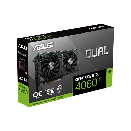 Asus Dual DUAL-RTX4060TI-O16G NVIDIA GeForce RTX 4060 Ti 16 GB Graphics Card