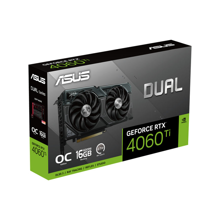 Asus Dual DUAL-RTX4060TI-O16G NVIDIA GeForce RTX 4060 Ti 16 GB