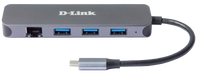 D-Link DUB-2334 5-in-1 USB-C Hub with Gigabit Ethernet/Power Delivery