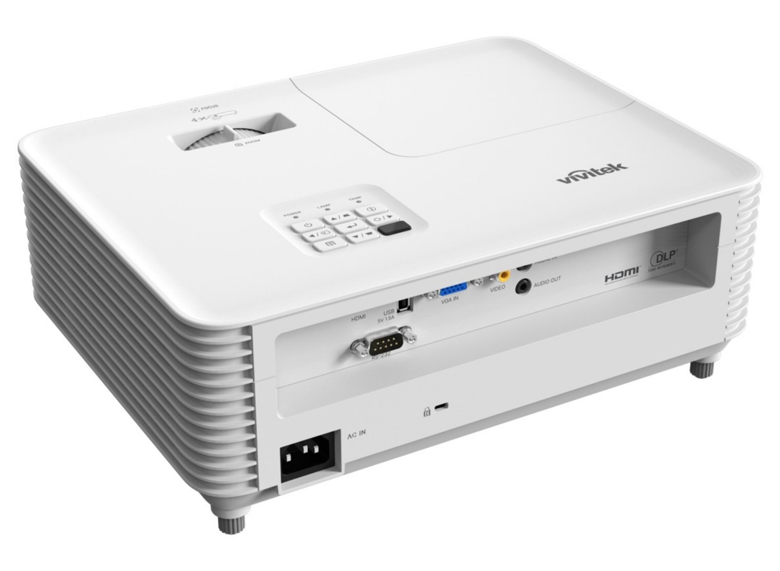 Vivitek DW350-EDU Versatile Portable Projector with High Brightness - 4000 Lumens Projector Vivitek