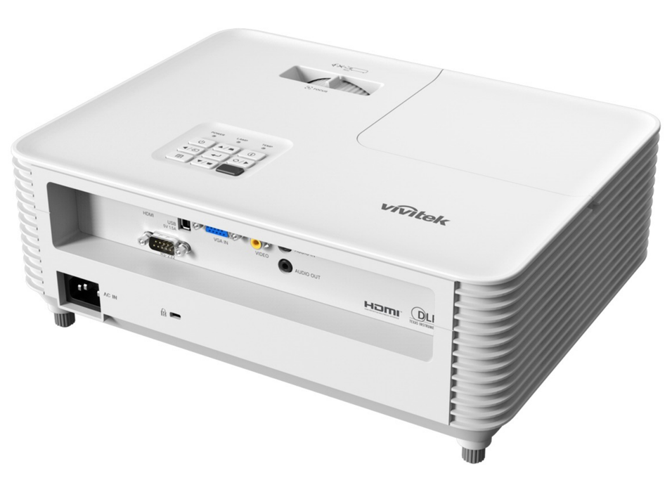 Vivitek DX335-ST Versatile Portable Projector with High Brightness - 3800 Lumens Projector Vivitek