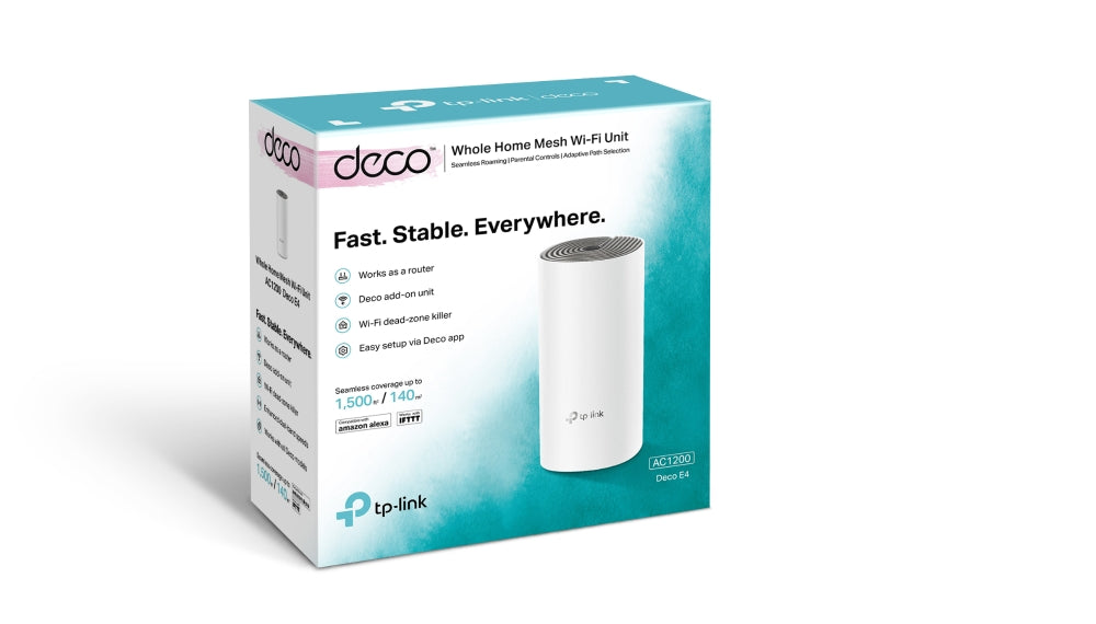 TP-Link DECO E4(2-PACK)/AC1200 Whole Home Mesh Wi-Fi System