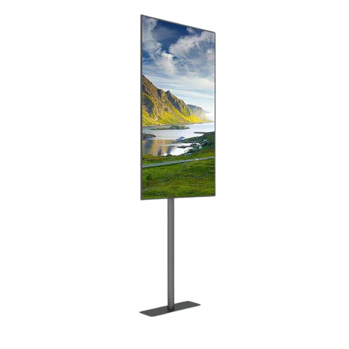 Multibrackets 32" - 65" Landscape / Portrait 1.5m Pole Floor Mount Pro Display Floor Stand Multibrackets