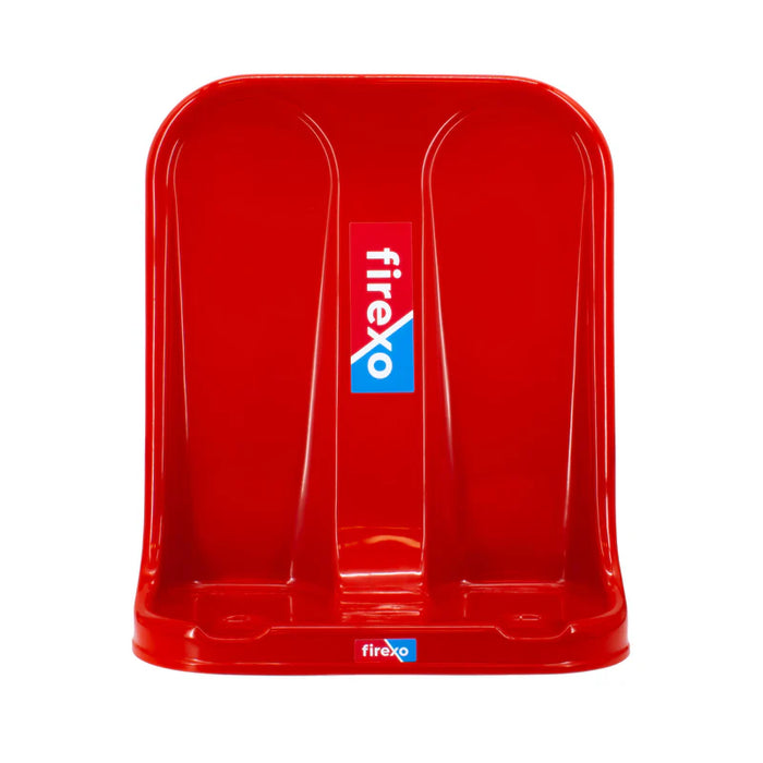 Firexo Red Fibreglass Double Fire Extinguisher Stand